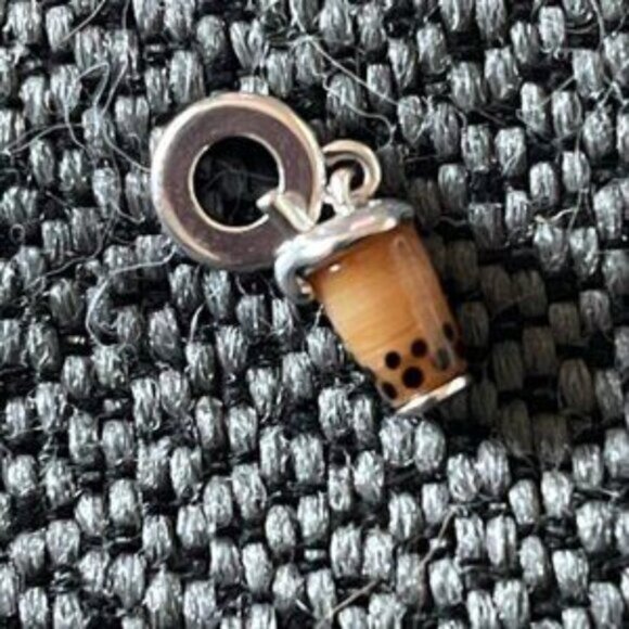 Authentic Pandora Murano Glass Bubble Tea Dangle Charm. - Picture 5 of 5